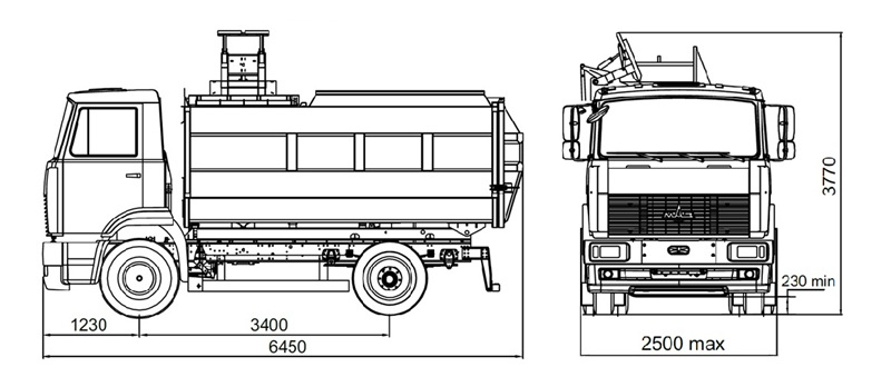 МАЗ-490743 Сапфир
